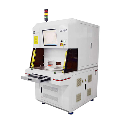 [Marking Machine]Rotating Double-station Fiber Laser Marking Machine