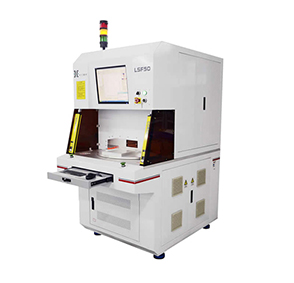 Rotating Double-station Fiber Laser Marking Machine