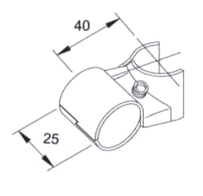 [Metal joint set]GA-6S(Metal Joint, Crossover)