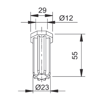 [Plastic Joint]GAP-9C(Grip Bushing(Coating Pipe :Ø28×T1.0))