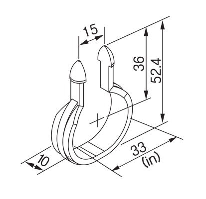 [Plastic Joint]GAP-15(Sheet Holder Clip)