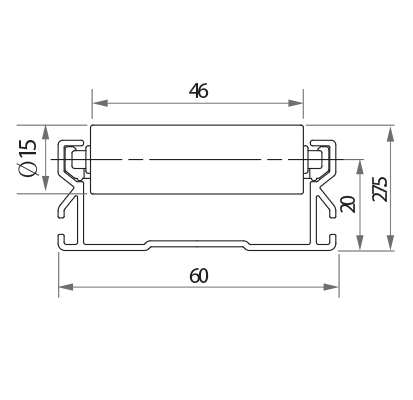 [Quiet noise roller, Pitch:16]GPR6016S