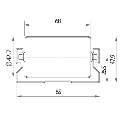 [STS Covered Roller, Pitch:50]GP8550SR