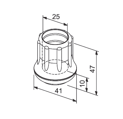 Rubber Foot Rf 01 Advanced Mechatronics Solutions